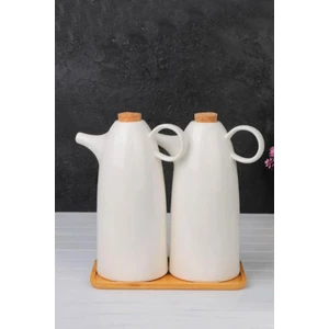 Kate Porselen 2 Li Yağdanlık Seti 800 ml  DC1.TR-3105