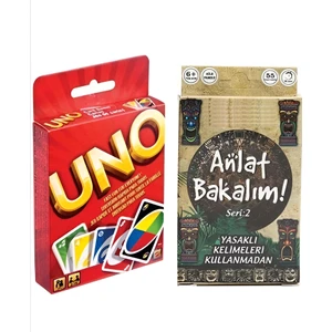 Genel Markalar Uno ve Anlat Bakalım 2li Set E-Deniz