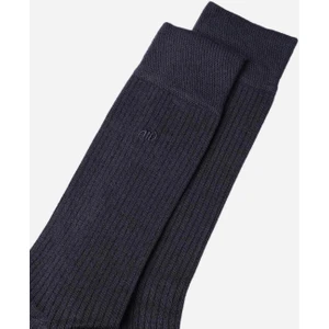 Erkek Bambu Tekli Füme Soket Çorap M 62001 F