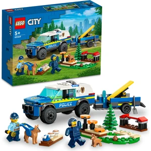 LEGO® City Mobil Polis Köpeği Eğitimi 60369 - 5 Yaş & Üzeri Çocuklar için Yaratıcı Oyuncak Yapım Seti (197 Parça)
