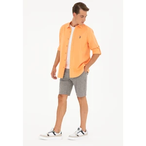 U.S. Polo Assn. Erkek Siyah Şort / Bermuda 50289423-VR046