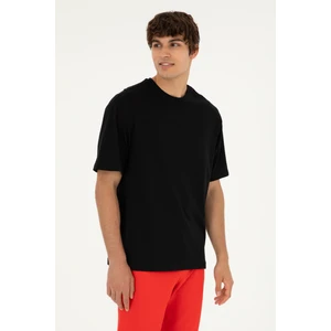 U.S. Polo Assn. Erkek Siyah Tişört 50294216-VR046