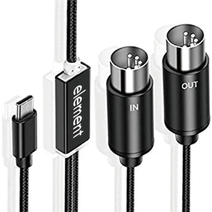 Elektronik Org Bilgisayarı Için Mıdı - USB C Tip C Kablo Dönüştürücü (Yurt Dışından)