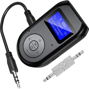 4'ü 1 Arada Bluetooth Verici Alıcı, Düşük Gecikme Süresi Bluetooth 5.0 (Yurt Dışından)