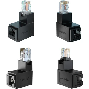 Ethernet Konektörü Için RJ45 Ethernet Adaptörü 90 Derece Bükülme (Yurt Dışından)