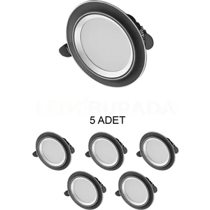 CT-5258 Zebra Led Armatür 6W 3 Renk 5’li Paket