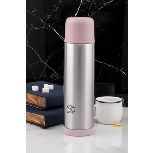 0,75 ml Çift Kat Paslanmaz Çelik 750 ml Termos ( Çay Kahve Piknik Kamp Outdoor Ofis Otel Kafe Okul Mama )