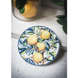 The Mia Odore Di Limone 6'lı Pasta Tabak 19CM
