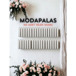 Gofre Home 40 Adet Mum 10CM