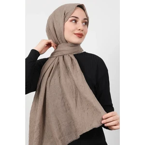Mides Scarf Bambu Kraş Şal Modeli