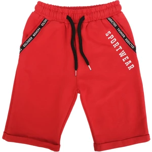 Sportwear Baskılı Şort