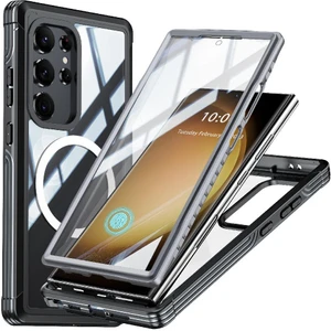 YH Mall Samsung Galaxy S24 Ultra 360 Için Miracase Manyetik Kılıf Her Şey Dahil ve (Yurt Dışından)