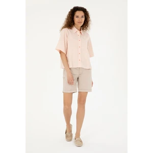 U.S. Polo Assn. Kadın Taş Şort / Bermuda 50281722-VR049