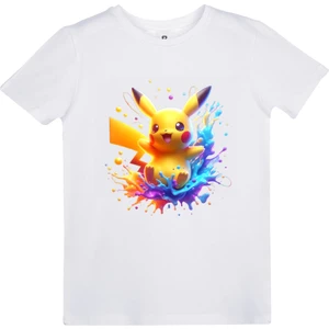 EZ Design Pikachu Baskılı T-Shirt