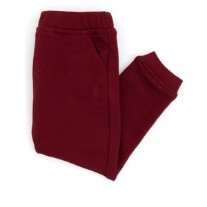 U.S. Polo Assn. Erkek Çocuk Bordo Eşofman Altı 50276116-VR014