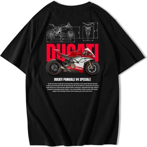BRZ Collection Unisex Oversize Ducati Panigale V4 Speciale T-Shirt