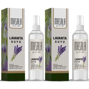 2 Adet Saf Lavanta Suyu 125 ml %100 Doğal Yağlı Hidrosol - Tonik Lavender Floral Water Hydrosol Tonic