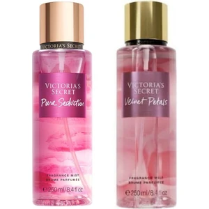 Victoria's Secret Pure Seduction-Velvet Petals Vücut Spreyi Ikili Set