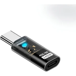 Type C To Type C Usb3.2 240W 40GBPS 8k Hızlı Şarj Veri ve Görüntü Aktarımı Çevirici Adaptör Otgst