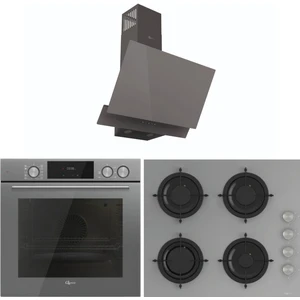 GL General Steamart Gri Ankastre Set Buhar Destekli (Glo 208CPR-GLD 055PR-GLF 64CPR)