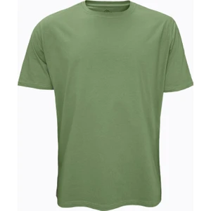 Haki Erkek Büyük Beden T-Shirt Loose Fit / %100 Pamuk Bol Rahat Kesim 6041
