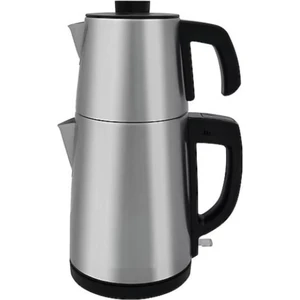 Sefam 2 In 1 Paslanmaz Çelik Çay Makinesi Su Isıtıcı Çelik Süzgeçli 1850W