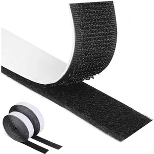 Bant Evi Yapışkanlı Cırt Bant Siyah 2cmx1m Kendinden Yapışkanlı Cırt Cırtlı Bant