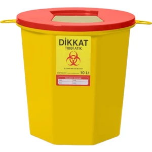 MCK Plus Mck  ( 20 Adet )  Tıbbi Atık Kovası 10 Litre
