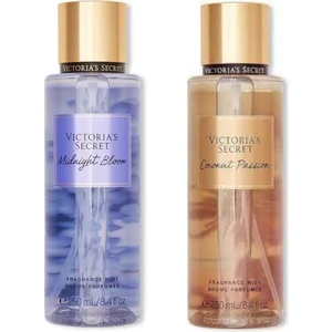 Victoria's Secret Midnight Bloom-Coconut Passion Vücut Spreyi Ikili Set