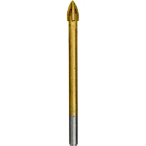 6172 Ok Tipi 4 Elmaslı Cam Fayans Delme Matkap Ucu 6 mm
