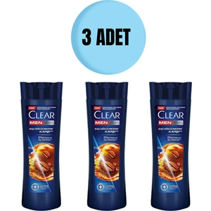 Men Saç Dökülmesine Karşı Şampuan 350 ml 3'lü Paket