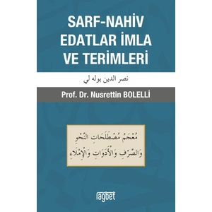 Rağbet Yayınları Sarf - Nahiv Edatlar İmla ve Terimleri
