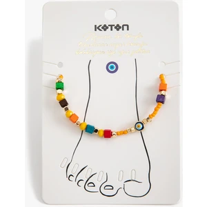 Boncuk Detaylı Halhal