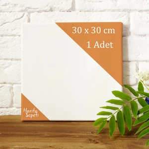Harita Sepeti 30 x 30 cm 1 Adet  Kare Boş Tuval Tablo