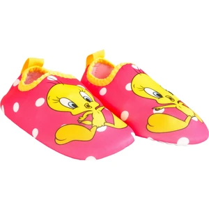 Tweety Kız Çocuk Pembe Kaydırmaz Kalın Taban Deniz Ayakkabısı