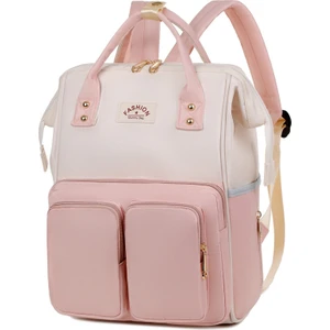 Zhouhuan3 Shop ZHOUHUAN3SHOP Anne ve Bebek Çantası Anne Çantası Sırt Çantası Büyük Kapasiteli Dış Mekan Işığı Sırt Çantası (Yurt Dışından)