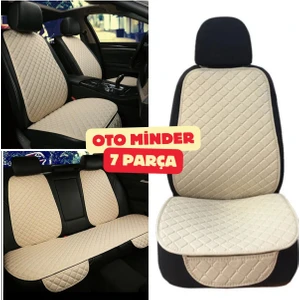7 Parça Kapitone Koltuk Minder Seti Kolay Kurulum