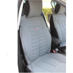 Konforstar Beşli Araba Koltuk Minderi Terletmez Cepli Gri