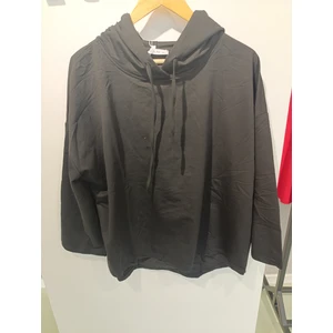 BRV-023 Siyah Kadın Sweatshirt