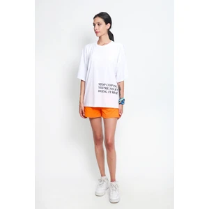 BRV-029 Beyaz Kadın Tshirt