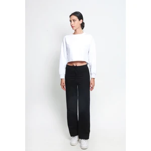 BRV-012 Kadın Siyah Eşofman Altı