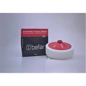 02403 Vidalı Siyah Cila Süngeri 150MM