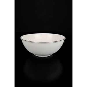 Lombardino Minimalist Modern Silver Tekli Porselen Salata Kasesi 20 cm