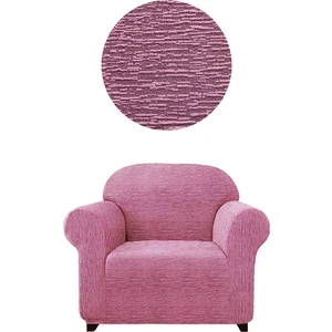 Jakarli Tek Kişilik Koltuk Örtüsü, Berjer Kılıfı Çubuk Desen(1 Adet)