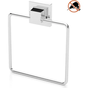 Tekno Tel EF-234 Yapışkanlı Banyo Kare Havluluk Krom