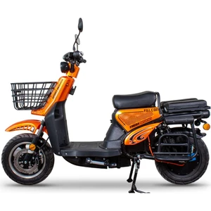Sport Service 6 Akülü Elektrikli Motosiklet - Turuncu