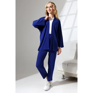 Burgu Kimono 2'li Takım Full Likralı Salaş Kesim