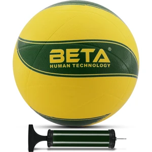 Voleybol Topu Pompalı Dahil Set Kauçuk Beta Dikişsiz Yekpare Üretim Yeşil