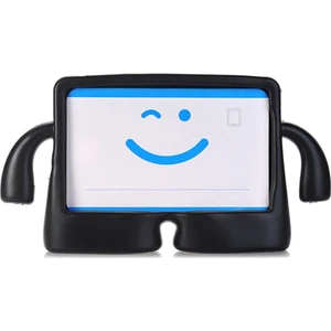 iPad Air 11" 6. Nesil M2 2024 Uyumlu Standlı Eğlenceli Çocuk Kılıfı Silikon Tablet Kılıfı Kids Case