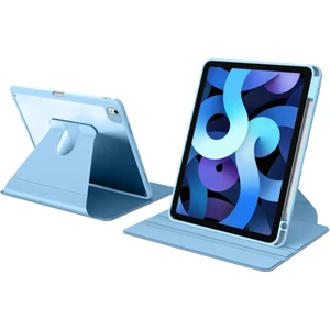 iPad Air 11" 6. Nesil M2 2024 Uyumlu Kılıf Simplism 360 Dönen Yatay Dikey Standlı Kalemlikli